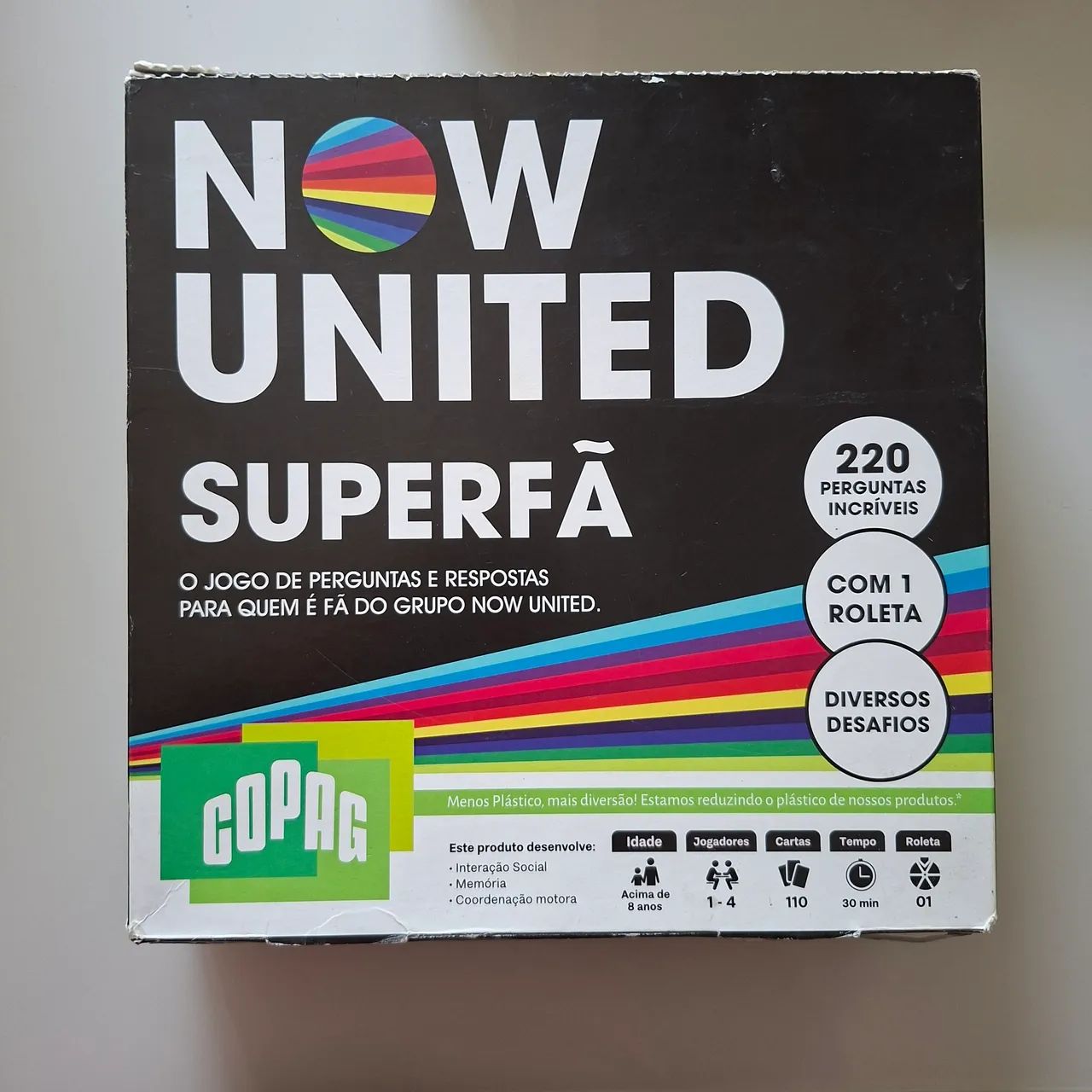 Jogo Tabuleiro Now United para quem é fã 
