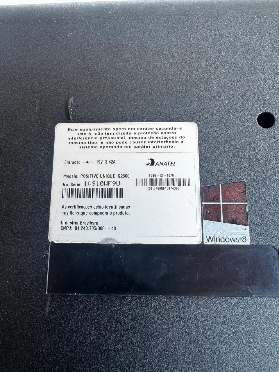 Notebook Positivo Unique S2500 (Sucata) - Foto 4