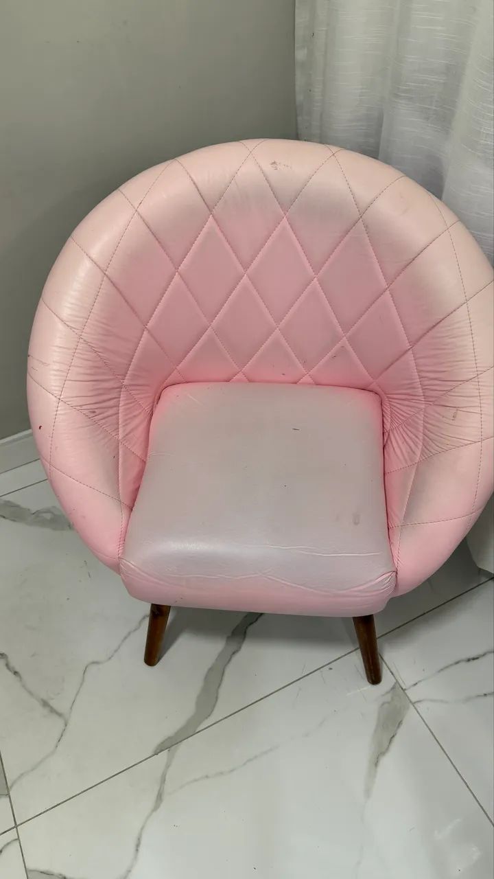 Poltrona rosa 
