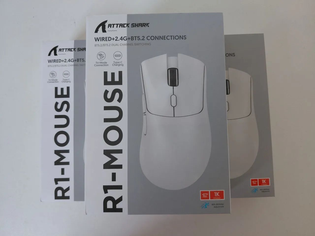 Mouse Attack Shark sem fio