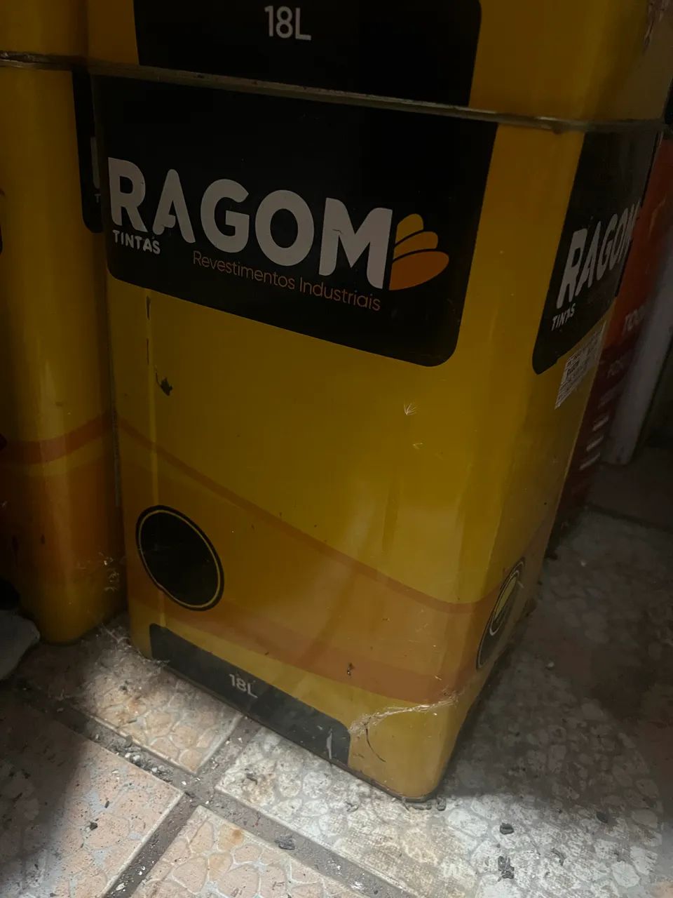 Tinta epoxy 18l e selador