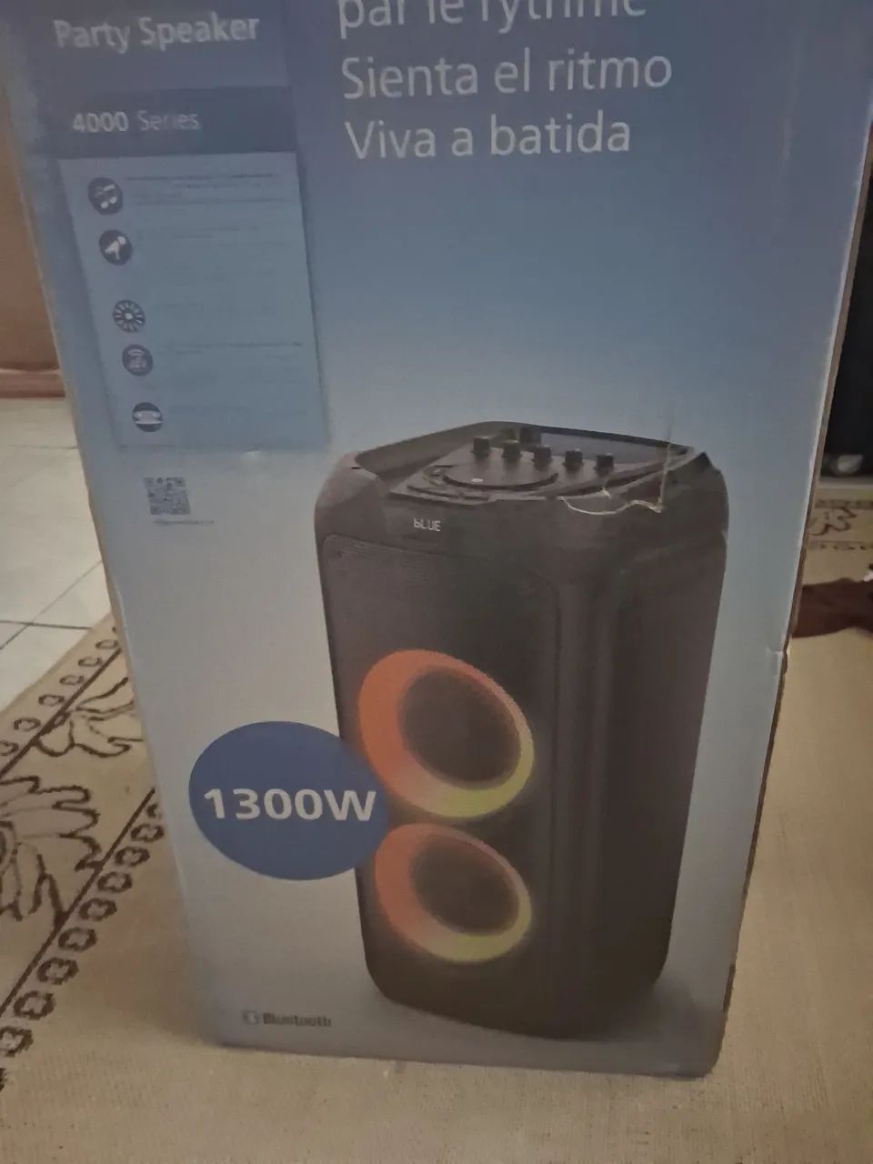 Vendo urgente caixa de som bluetooth 