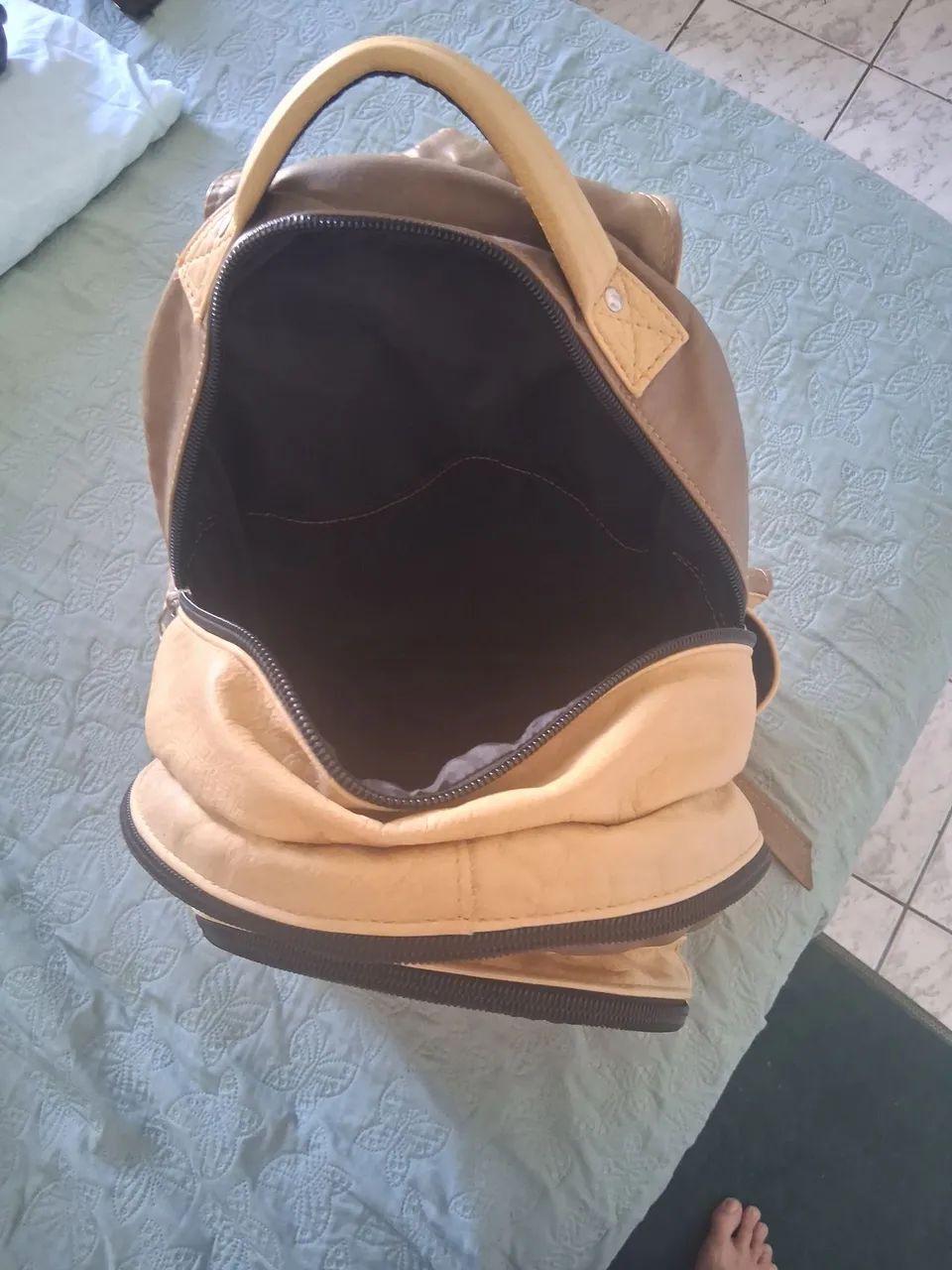 mochila de couro legitimo - Foto 4