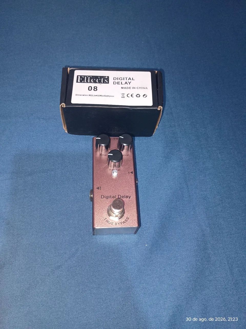 Pedal digital delay