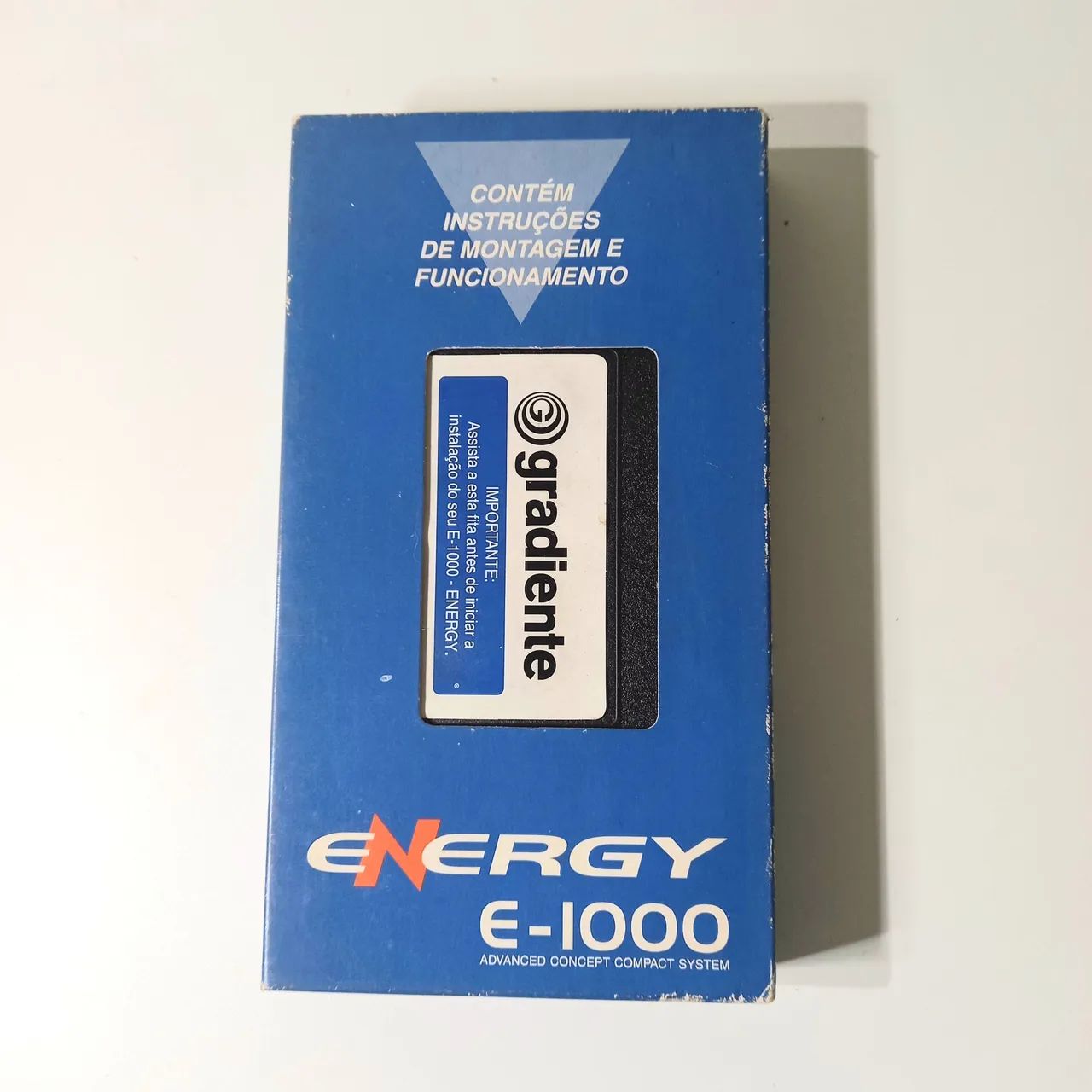 Fita VHS do mini system Energy e-1000 Gradiente