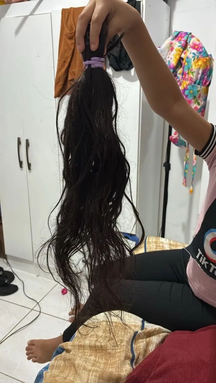 Vendo cabelo humano liso  - Foto 2