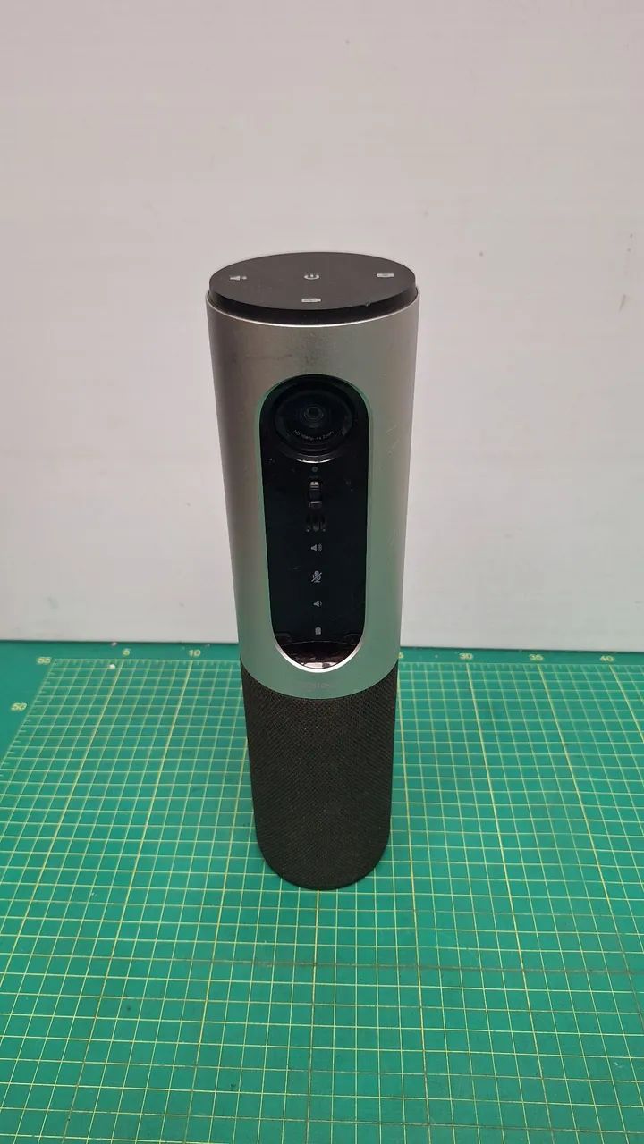 Webcam Logitech conferênce cam leia**