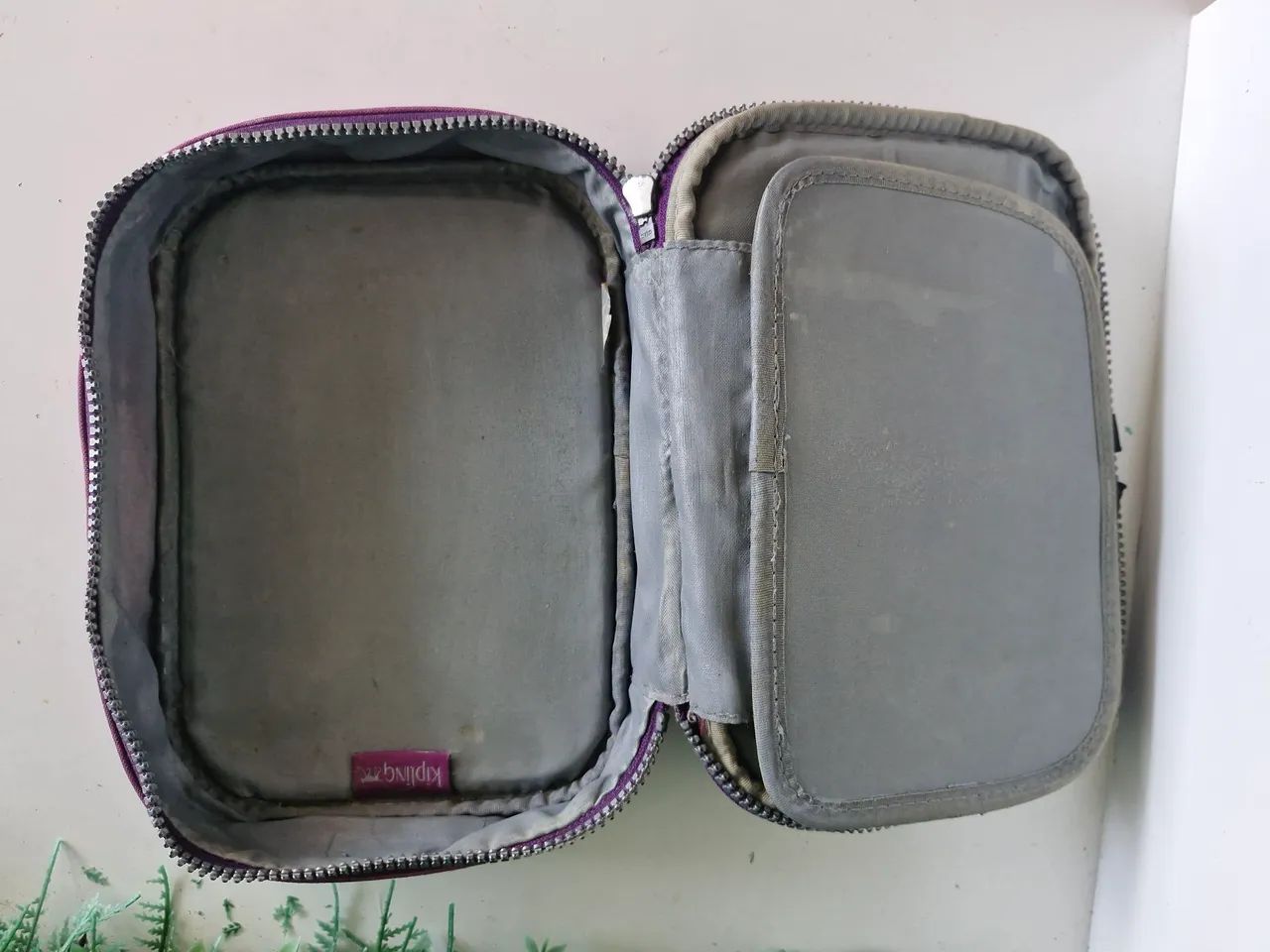 Estojo BOX KIPLING ORIGINAL ROXO - Foto 4