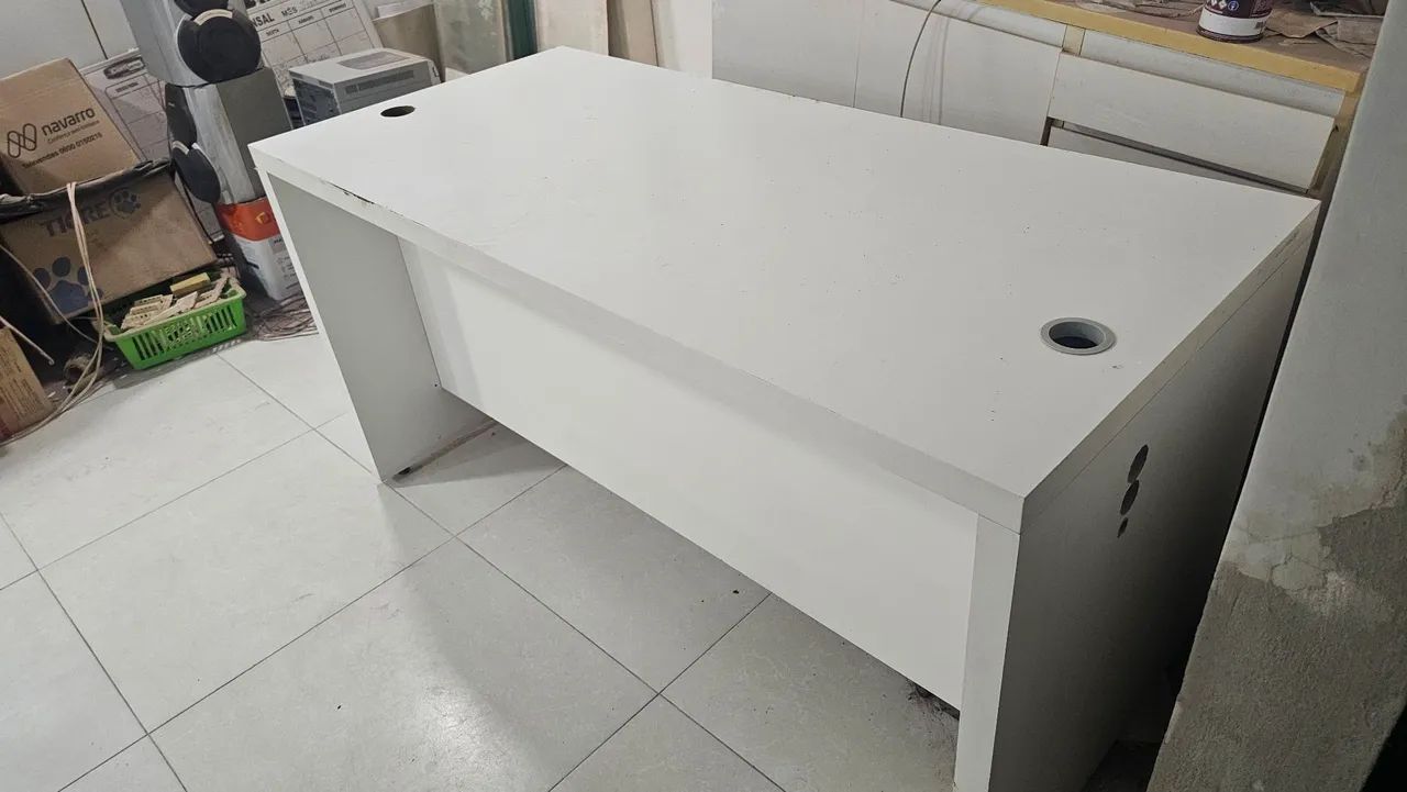 Mesa de escritório reforçada 1,64m de largura  - Foto 3