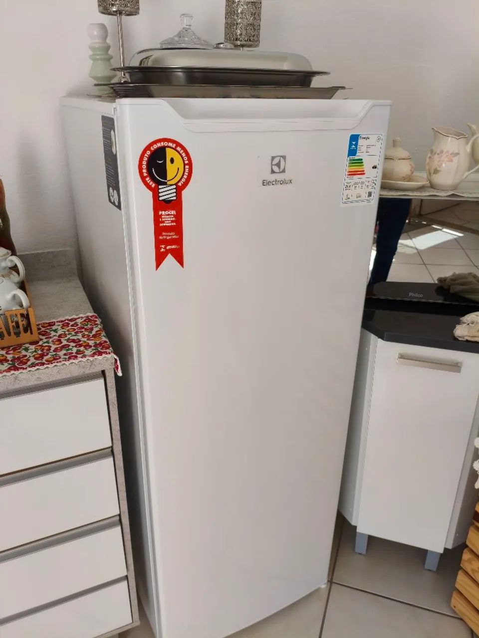 Geladeira Electrolux Seminova!