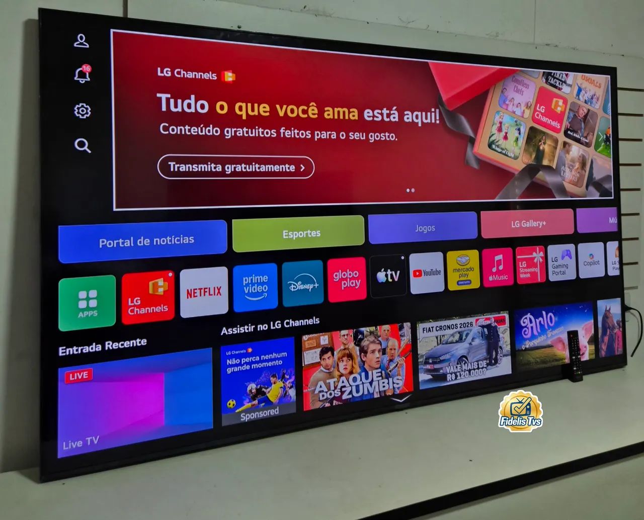 TV LG 86 POLEGADAS SMART WIFI COMPLETA 4K UHD 