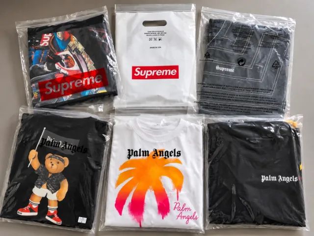 Camiseta Palm Angels Bear Preta Importada - Nova - Tam XL - Foto 4