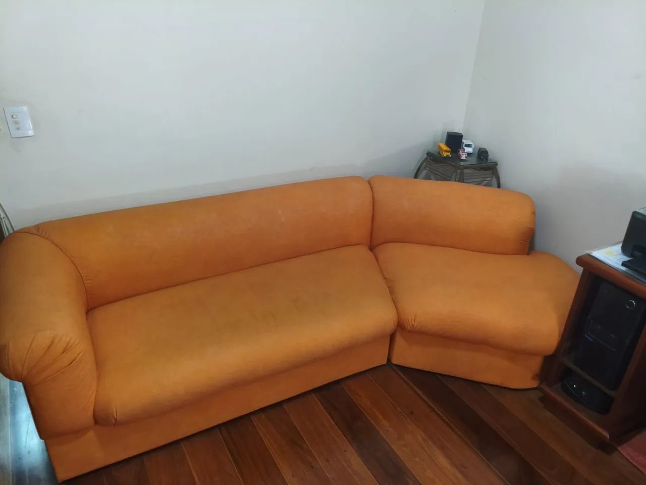 Sofá 6 lugares tecido lavável - Foto 4