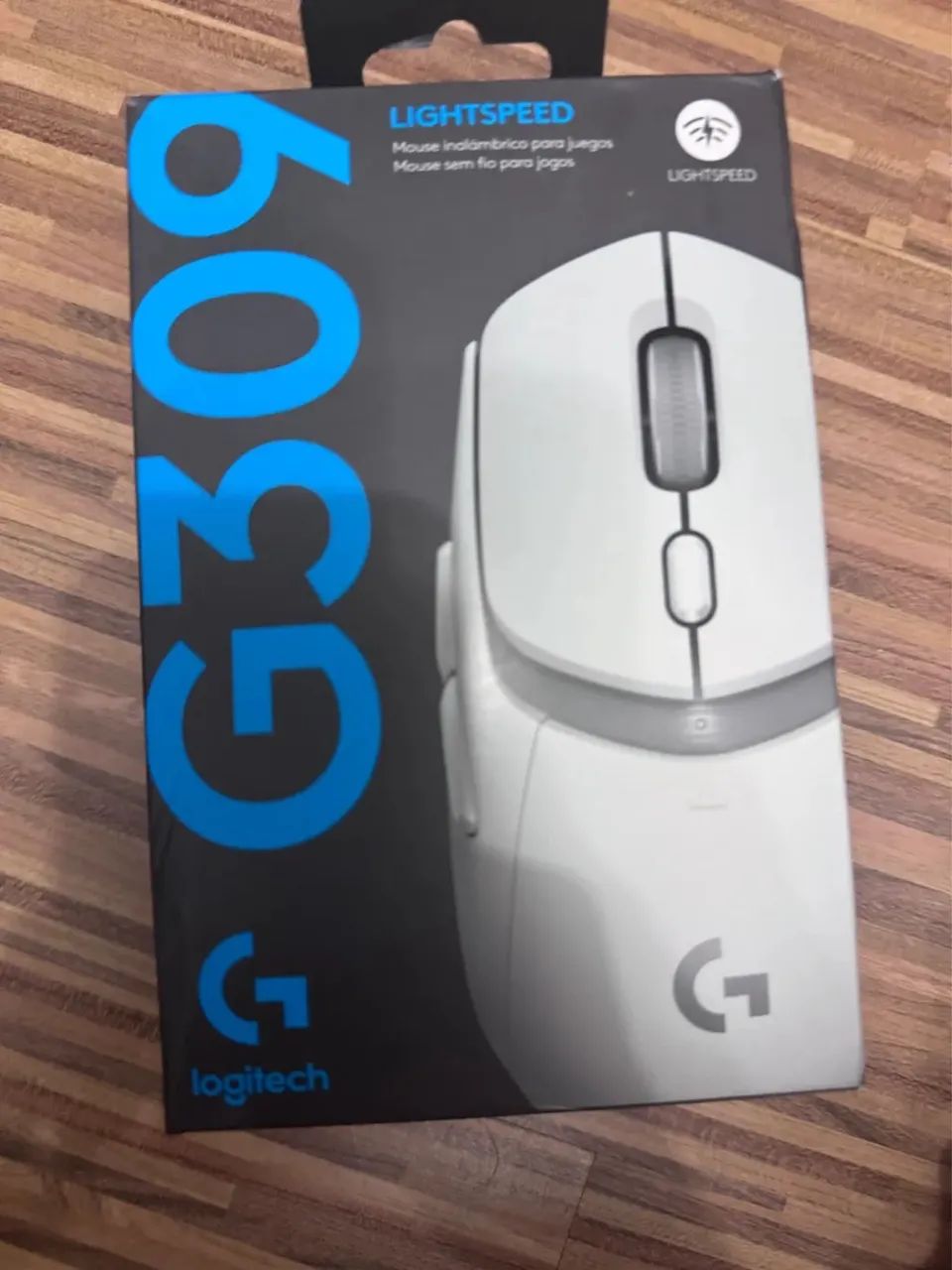 Mouse Gamer Sem Fio Logitech G309 Lightspeed Branco - Caixa Original!