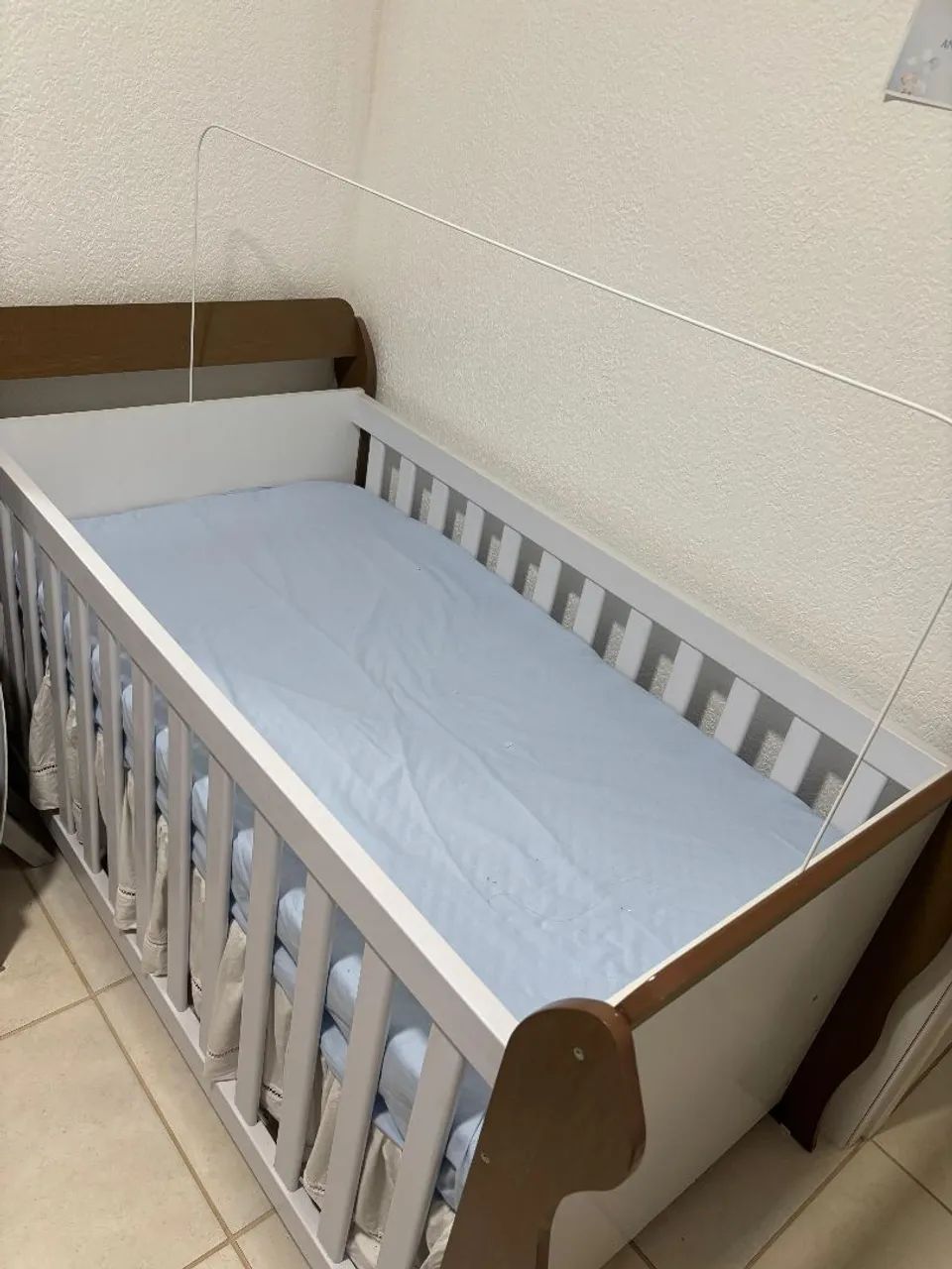 VENDO SEMI NOVO Berço Cama - Foto 2