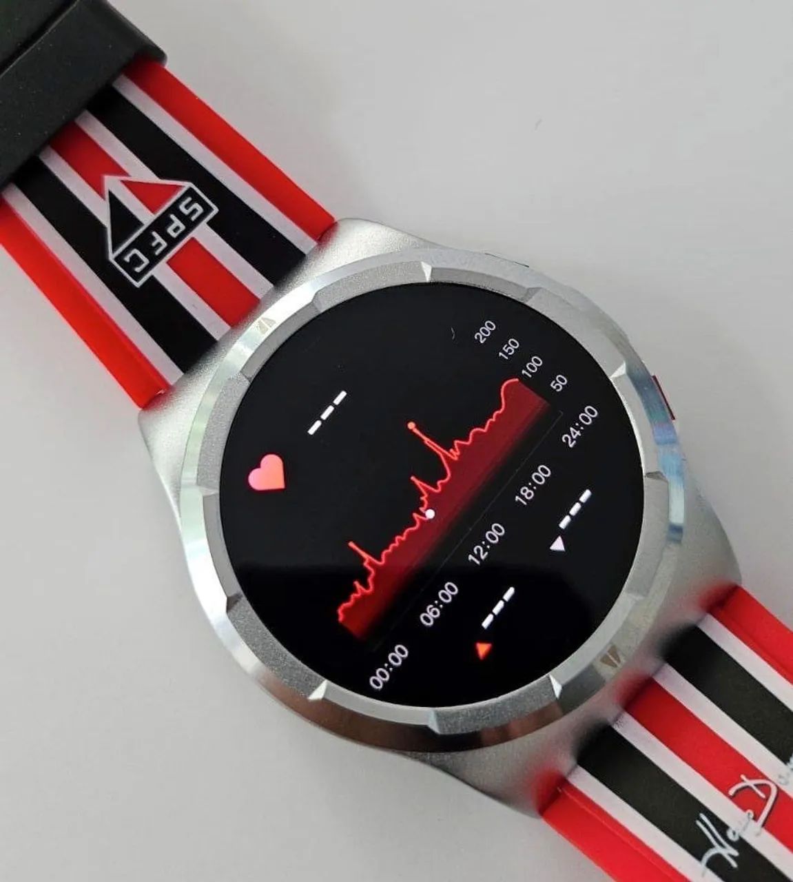 Watch team design oficial SPFC aceito troca e parcelo - Foto 3