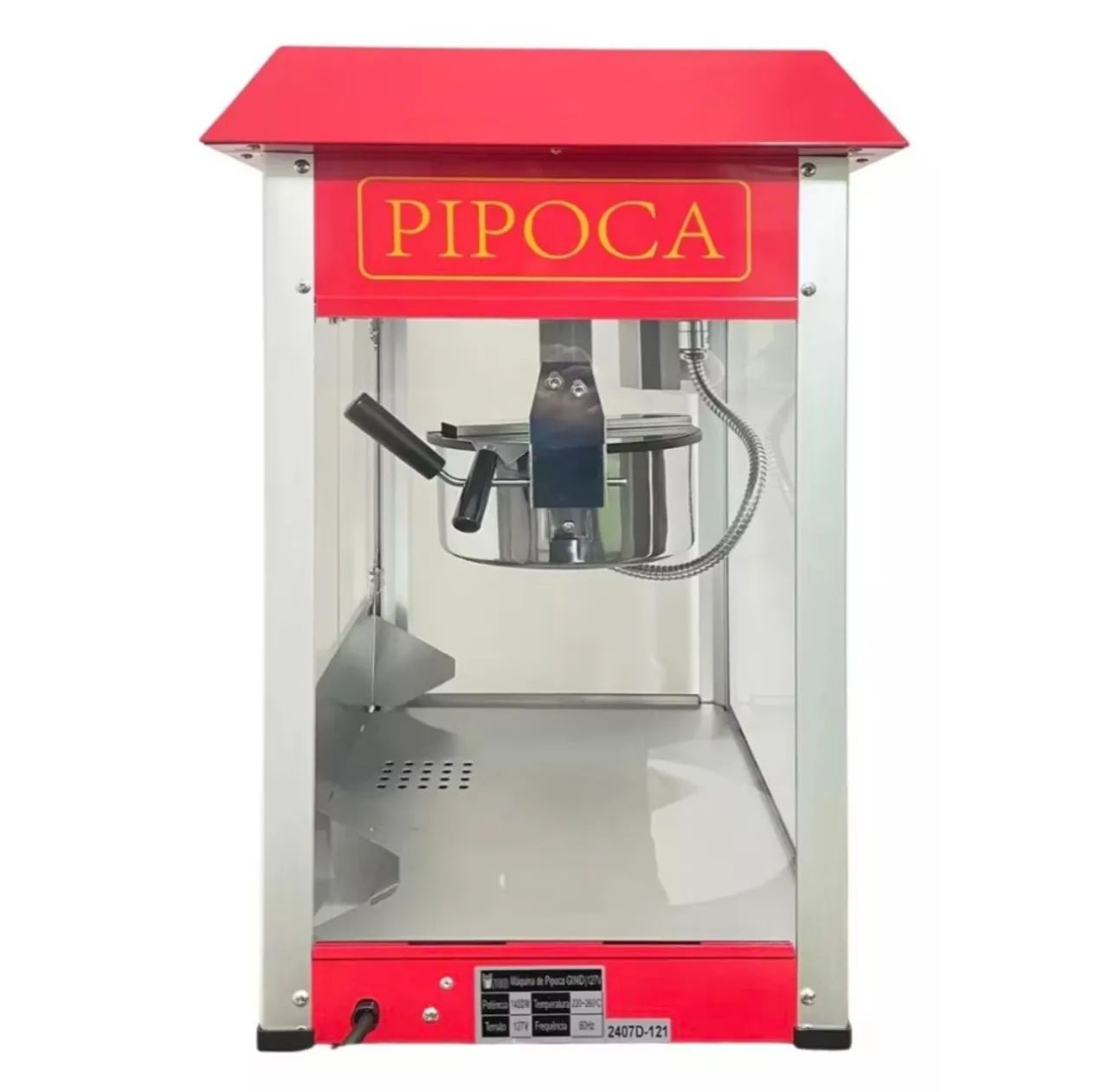 Pipoqueira elétrica profissional pipoca de cinema  - Foto 2