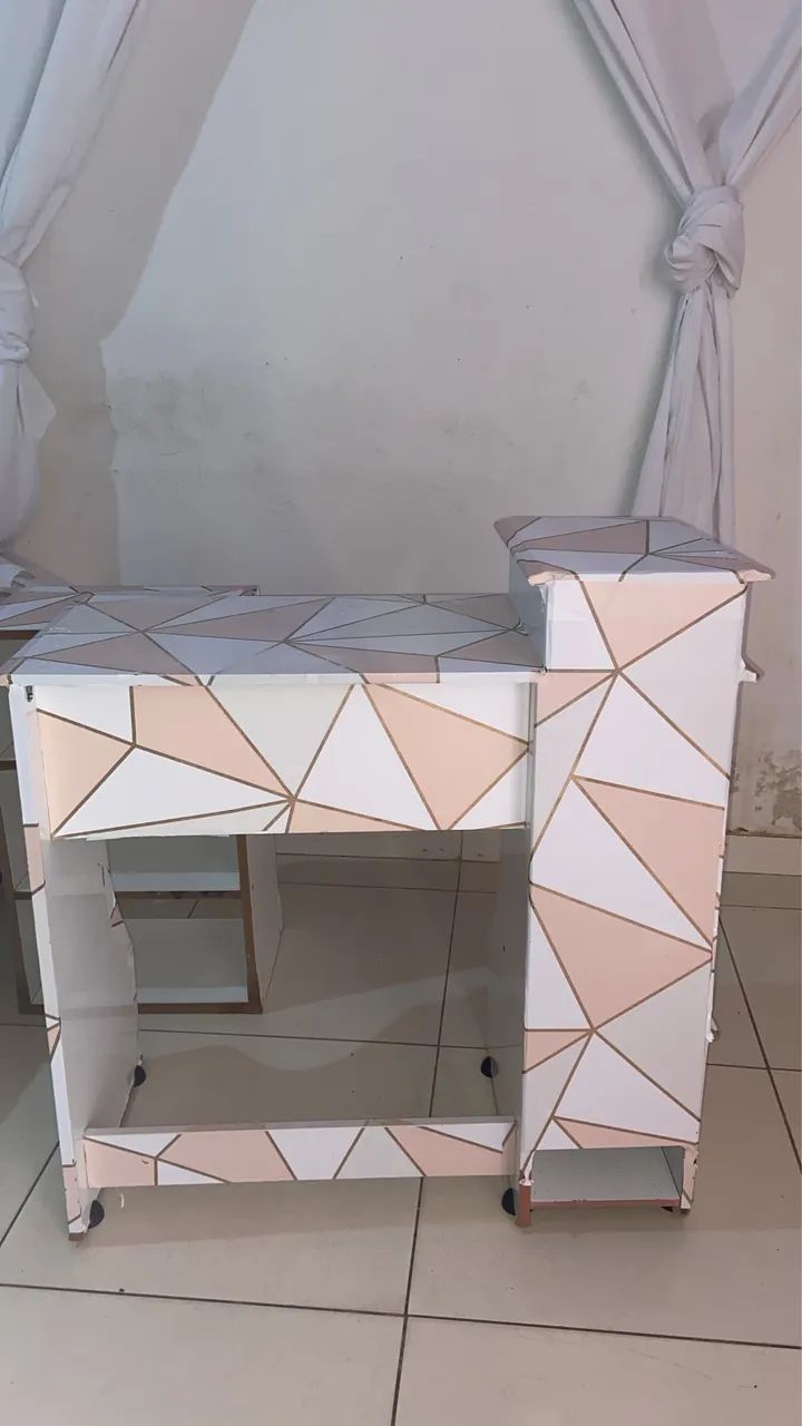 Mesa para Manicure / Nail Designer - Completa e com Gaveta - Foto 2