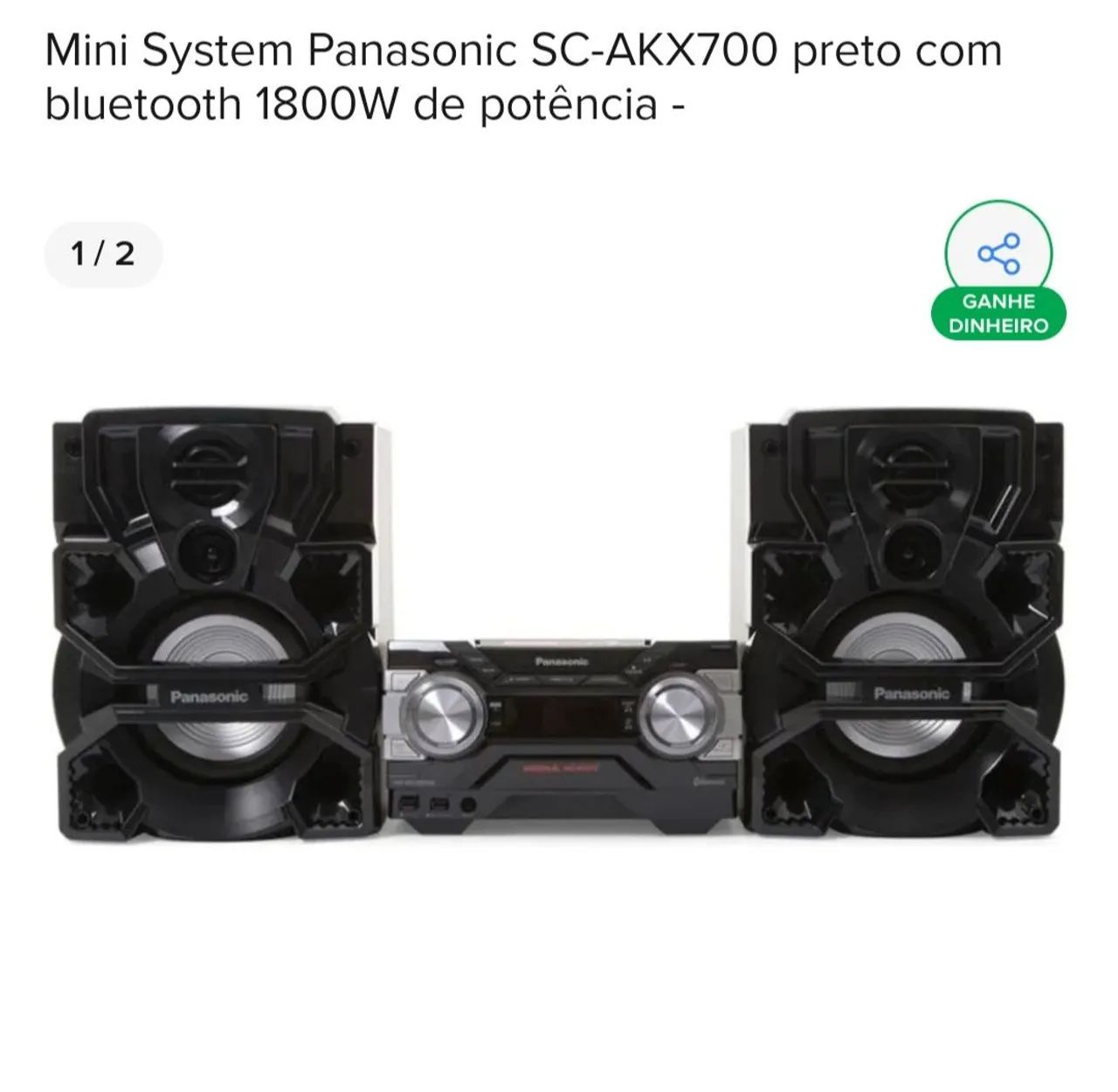 Som potente PANASONIC SA AKX 700