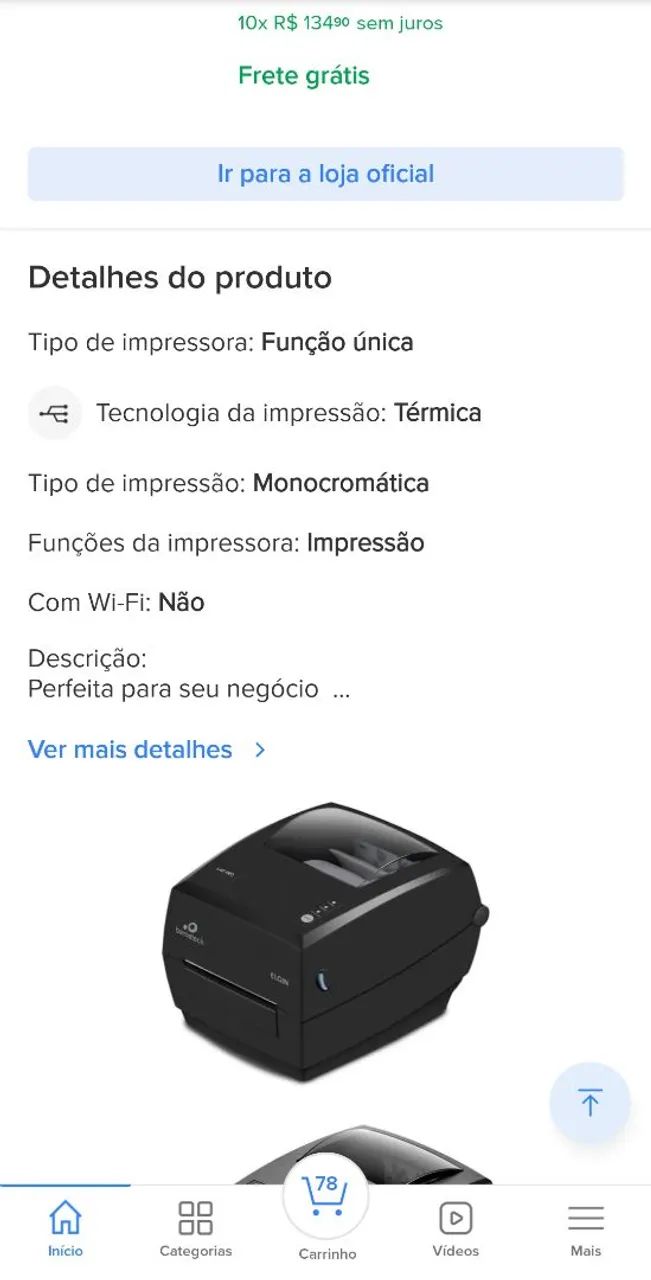 Impressora bematech adesivo  - Foto 4
