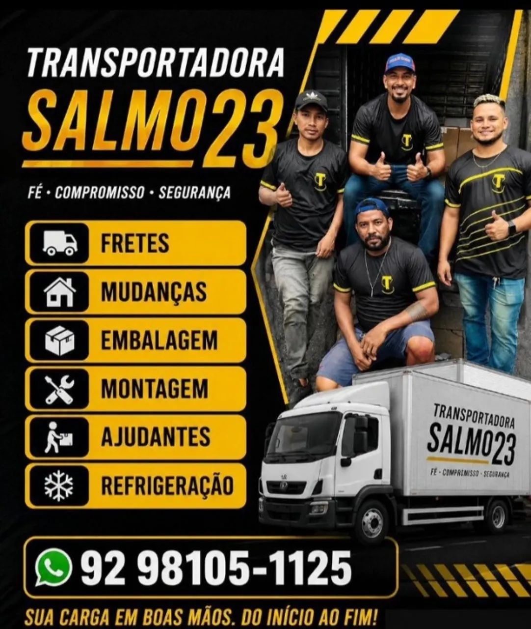 Frete caminhão bau na promoção 