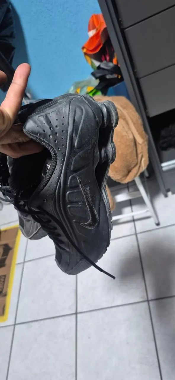 Nike shox r4 preto  - Foto 5
