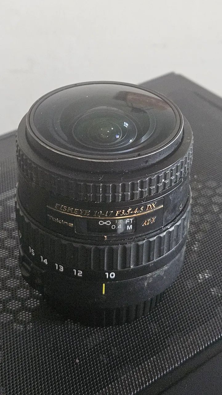 Lente Tokina Fisheye 10-17mm - Foto 3