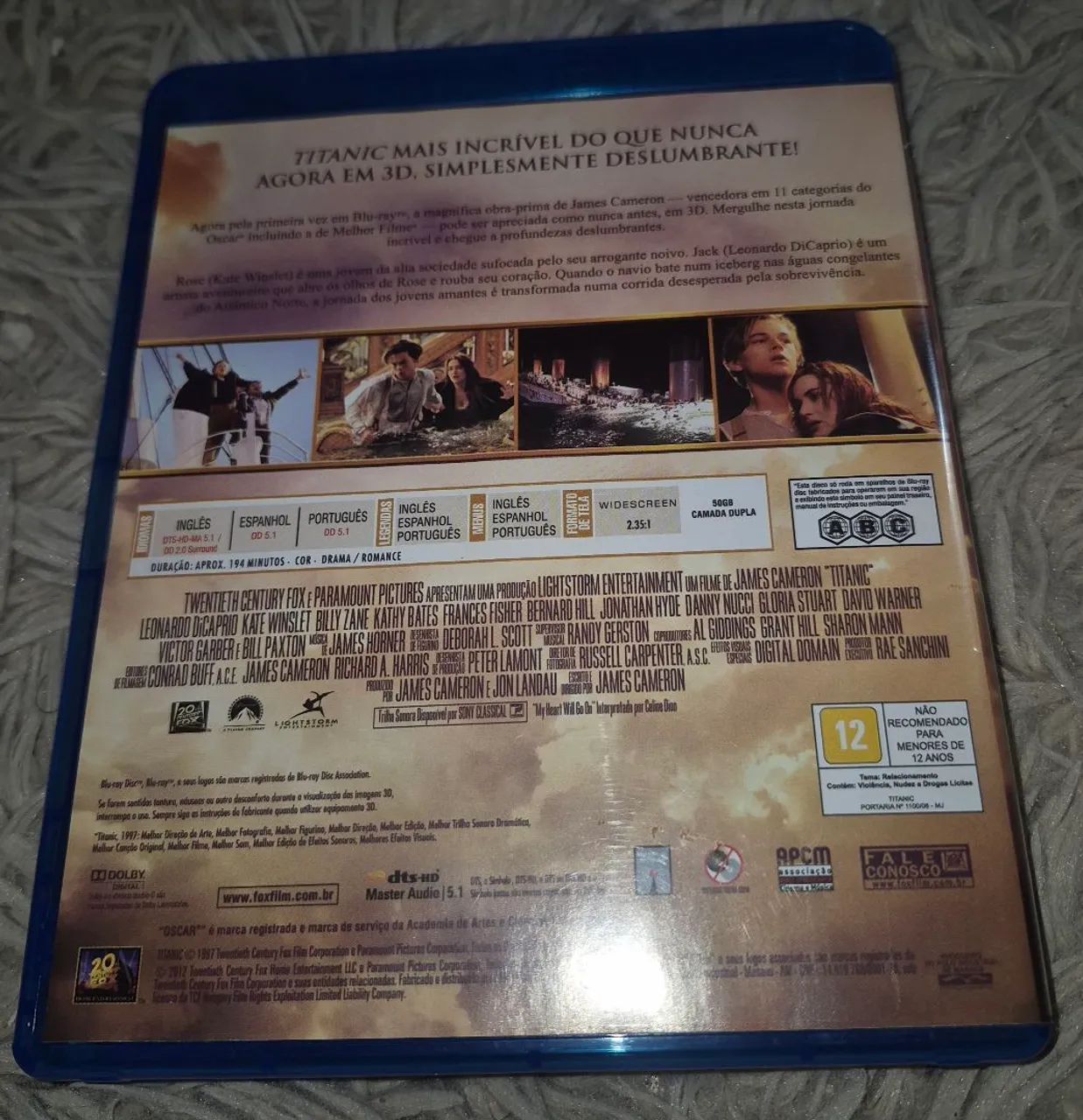 Bluray TITANIC 3D - Foto 2
