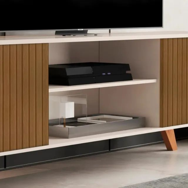 Rack com Prateleiras 2 Portas Helena  - Foto 4