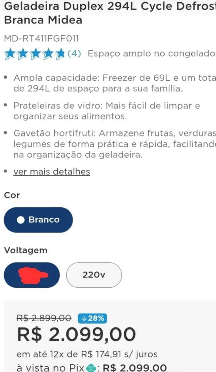 Geladeira Nova . - Foto 3