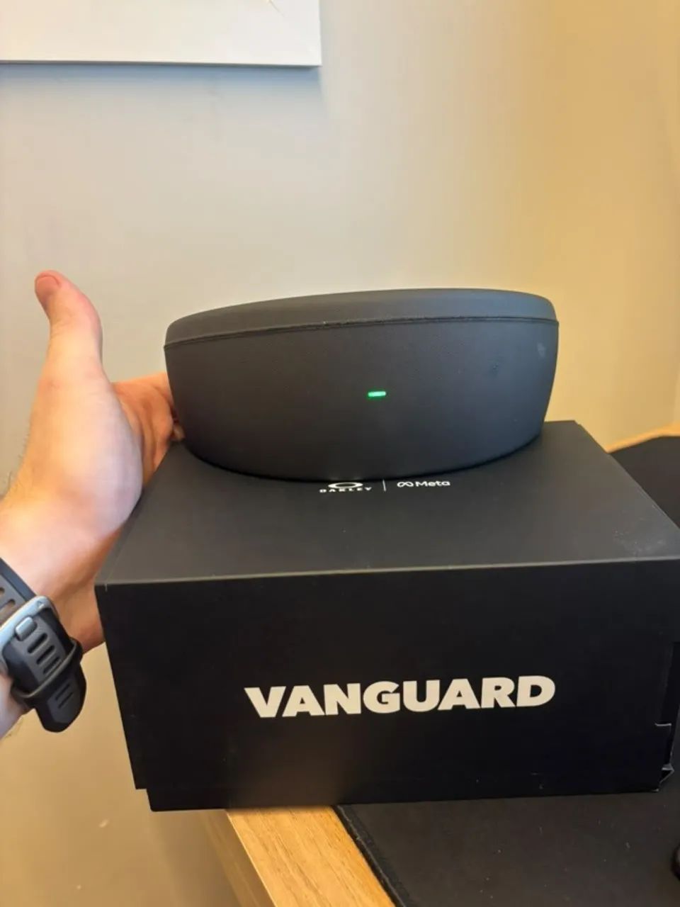 Óculos Oakley Meta Vanguard Prizm Black - Foto 4