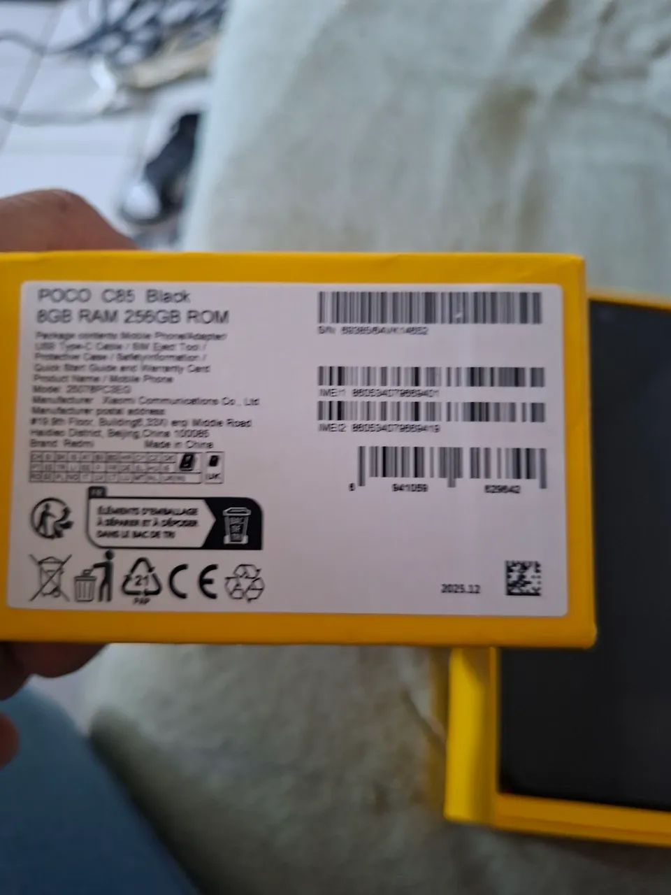 Vendo celular poco c85 - Foto 5