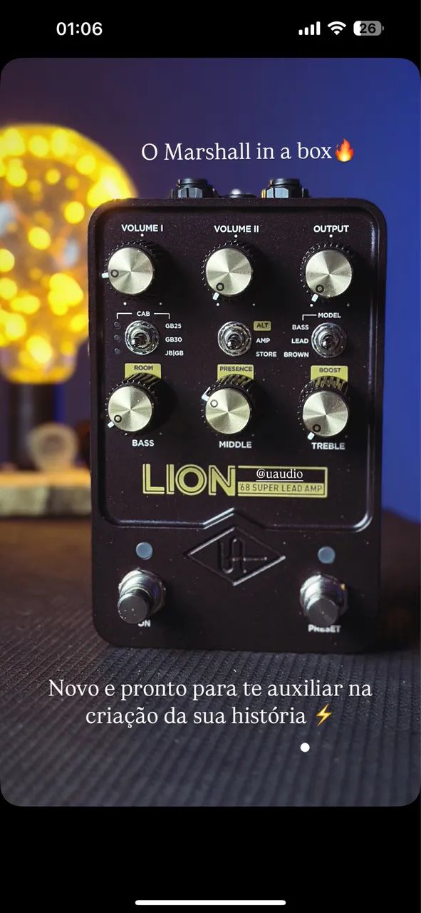 Universal Audio Lion UAD Marshall