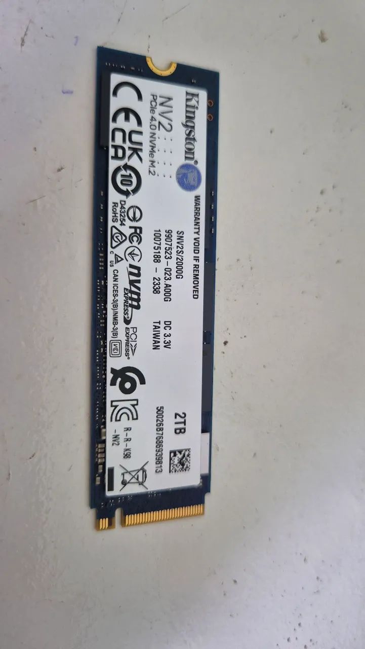 SSD NVMe 2TB 