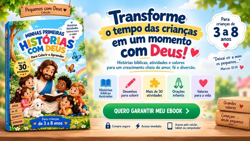 Minhas Primeiras Histórias com Deus - Para Colorir e Aprender - Foto 3