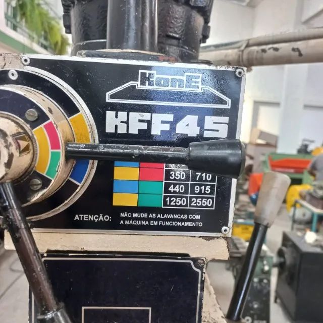 Furadeira Fresadora Kone Kff-45 / -- 90003 Nc Branco - Foto 4