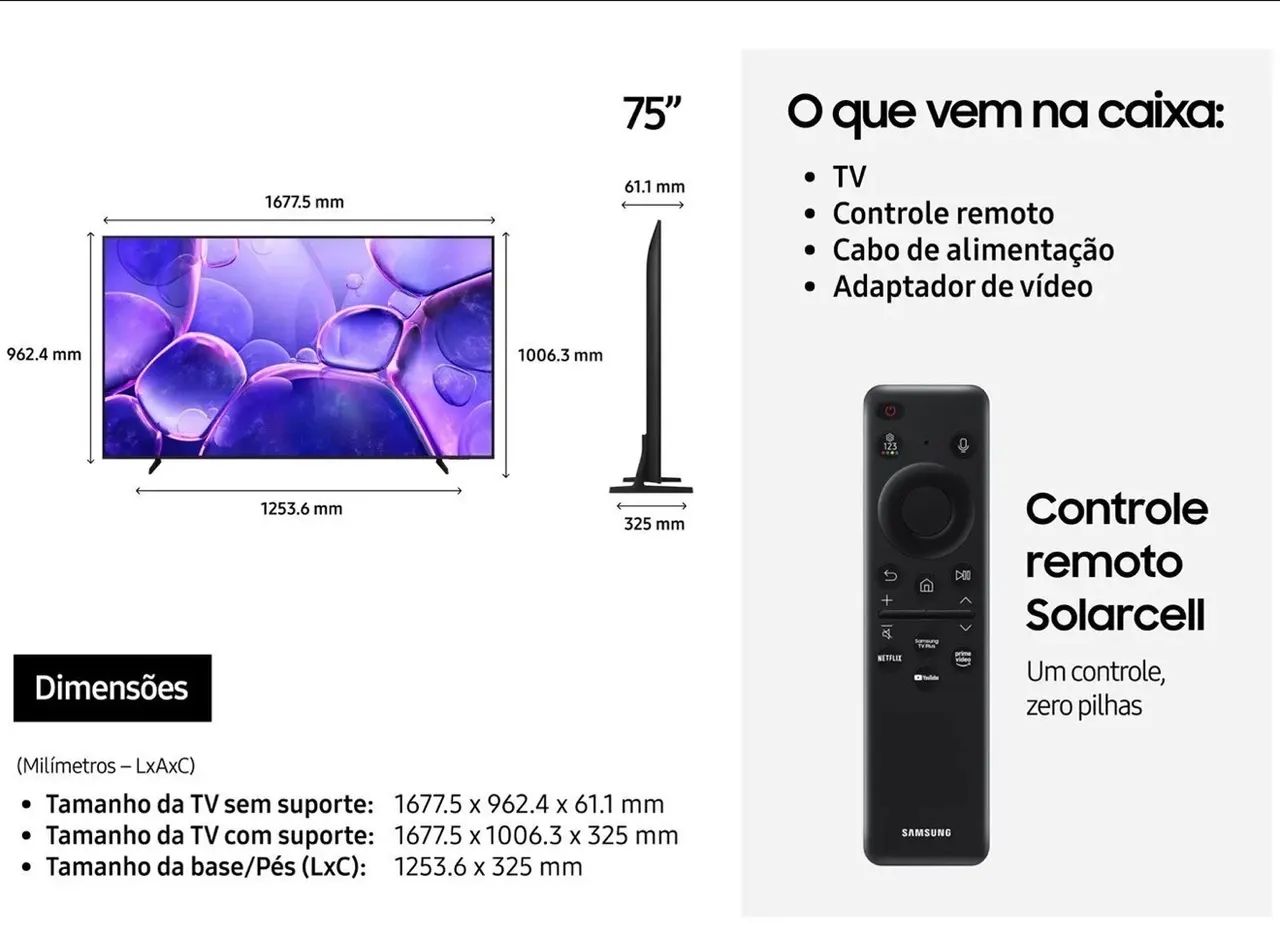 Tv Samsung 75  - Foto 3