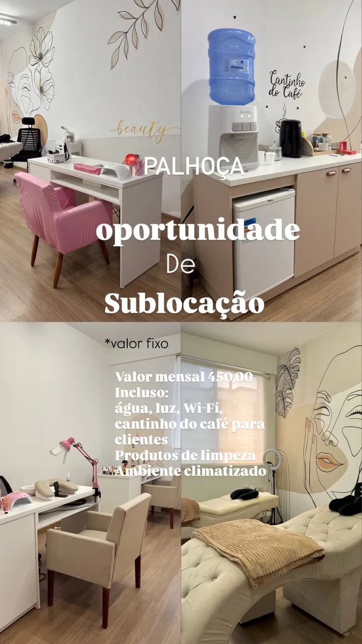 Subloco espaço para nail designer