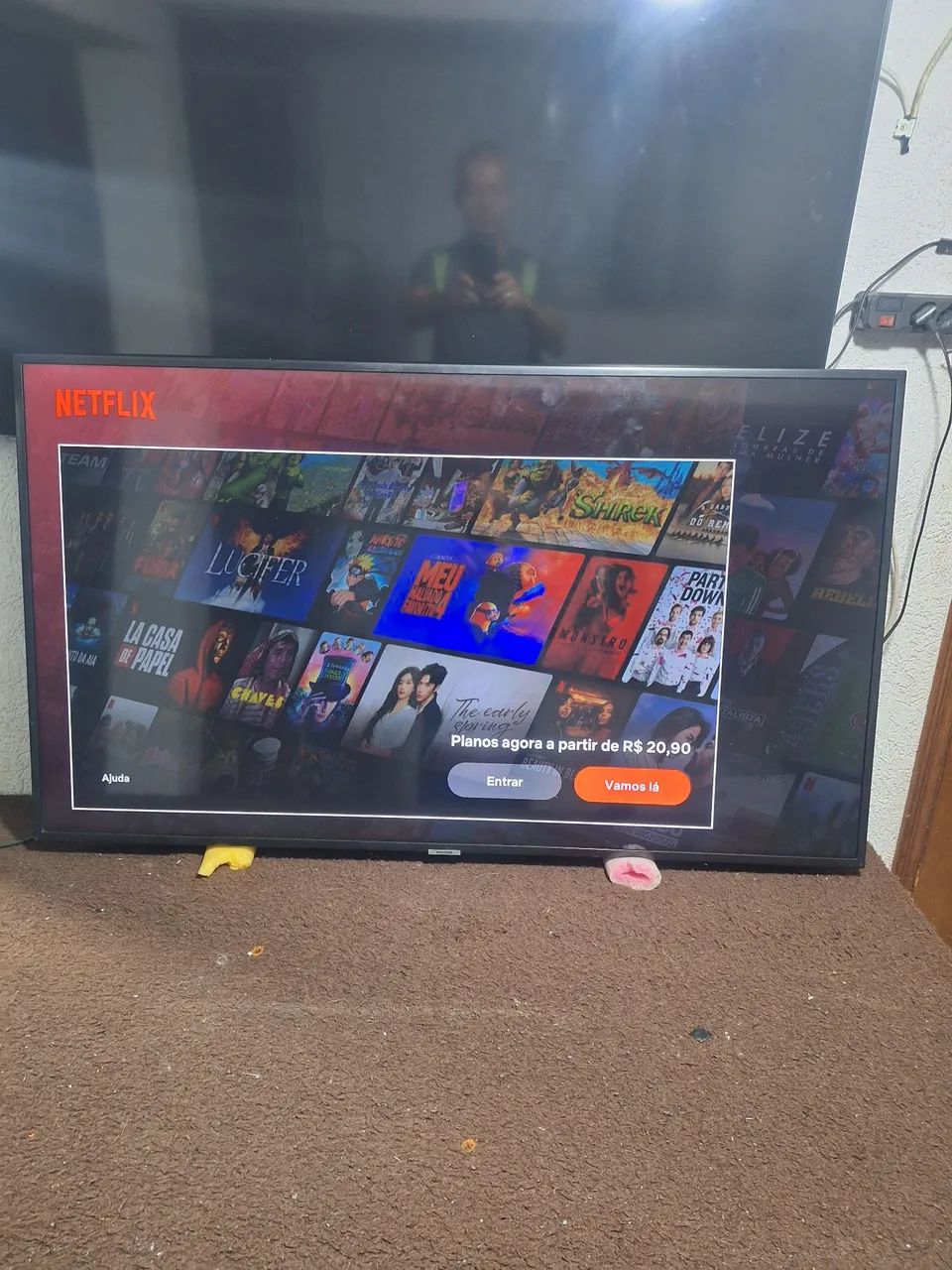 TV SMART SANSUNG 4K 50 POLEGADAS FUNCIONANDO PERFEITAMENTE SOMENTE SEM OS PÉS  - Foto 5