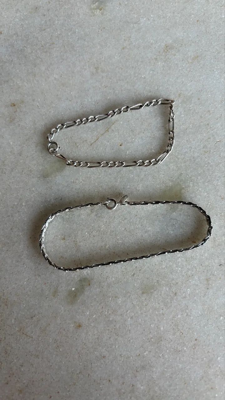 Pulseiras em prata legítima  - Foto 5