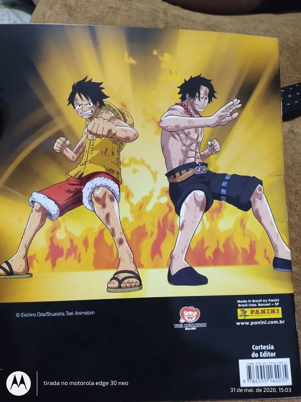 One piece álbum de figurinhas  - Foto 2