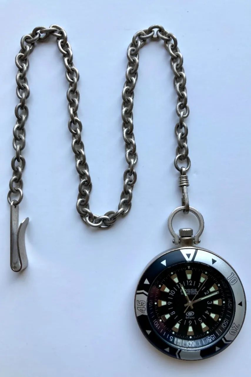 RELÓGIO DE BOLSO FOSSIL - Foto 2