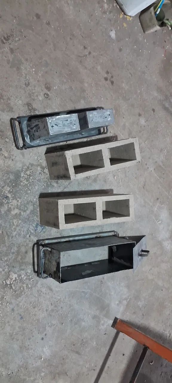 Forma 12x19x39 alinhada bloco  - Foto 2