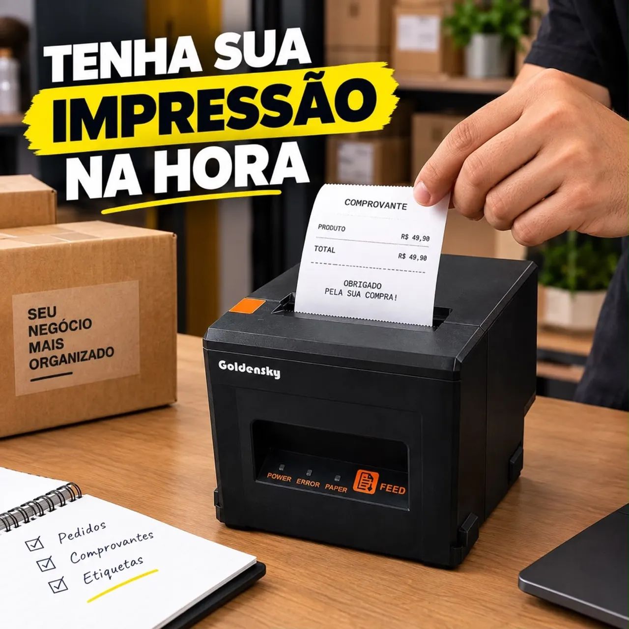 IMPRESSORA TÉRMICA 80MM  - Foto 4
