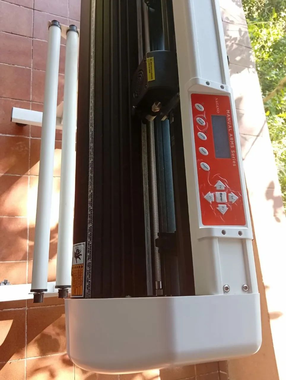 Plotter de Recorte Nagano NPR72F 72cm - Pouquíssimo Uso + Base + Acessórios - Foto 4