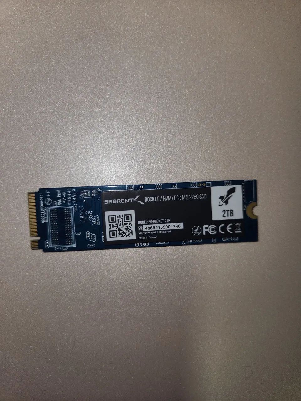 SSD Sabrent Rocket 2TB - Foto 2