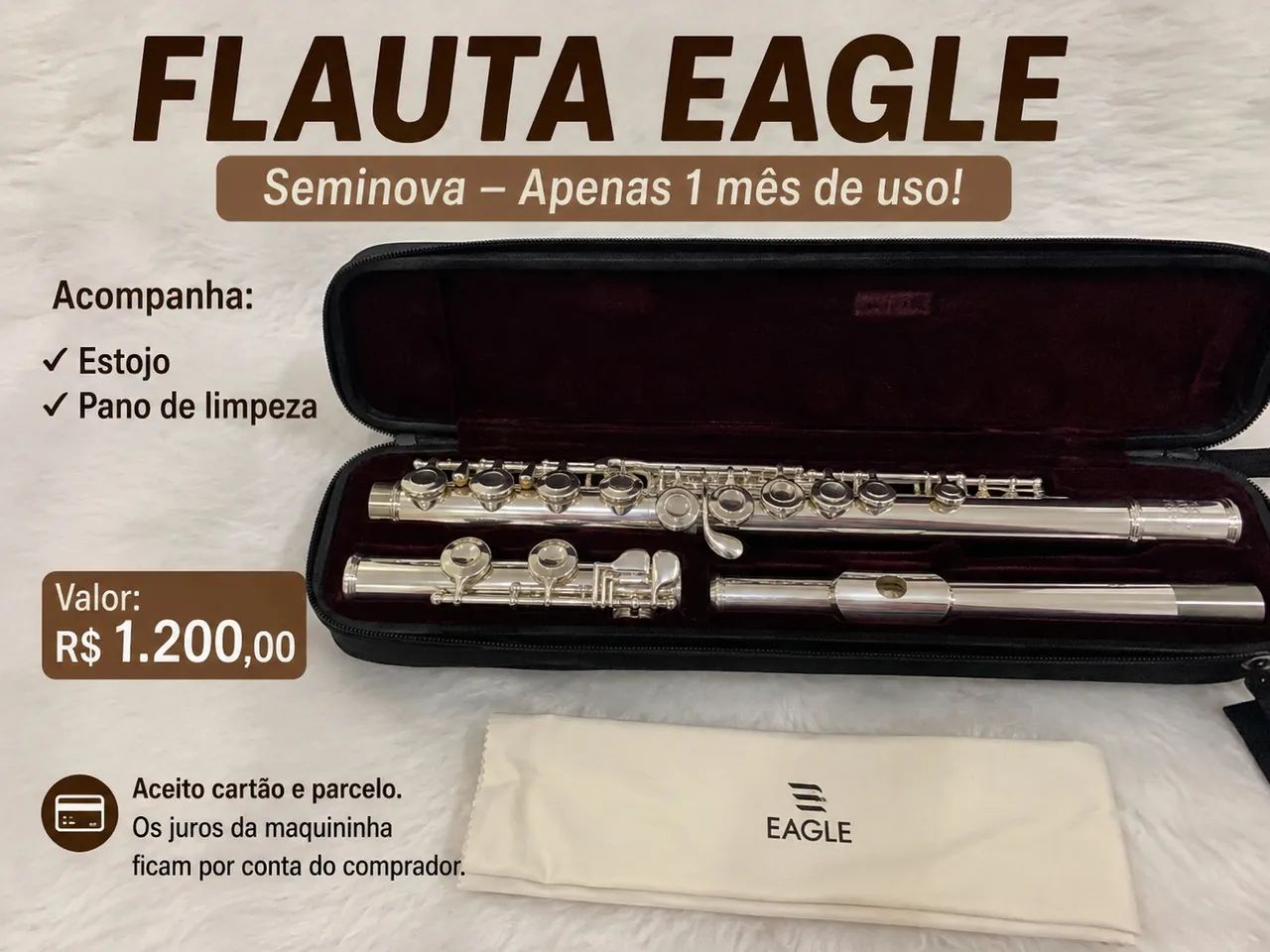 VENDO FLAUTA TRANSVERSAL 