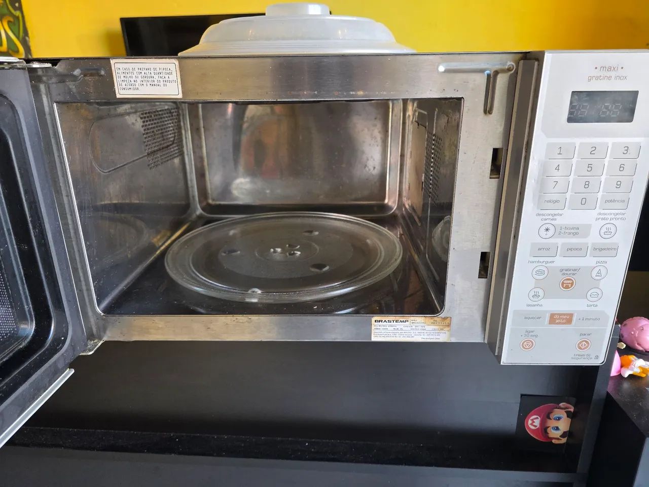 Micro-ondas Brastemp Max inox 30L - Foto 4