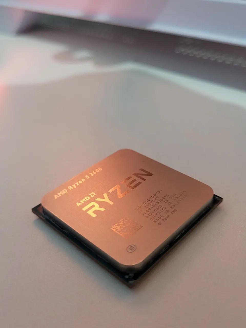 Ryzen 5 3600 C/Caixa e manuais - Funcionando perfeitamente | Excelente estado  - Foto 3