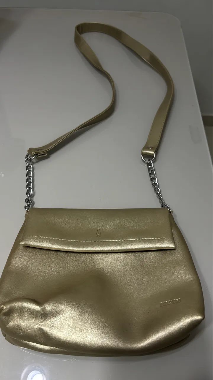 Bolsa Anacapri dourada - Foto 2